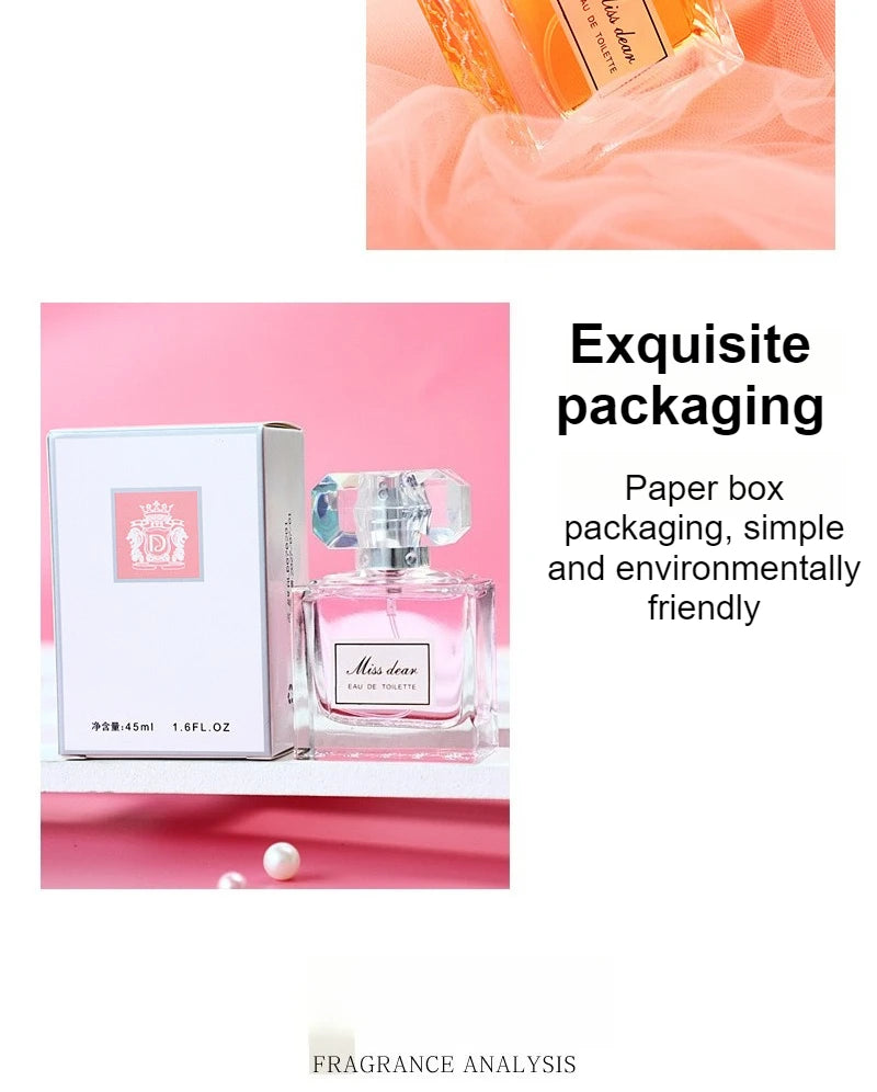 Brand Perfume Musk Women Perfume Spray Flirting Pheromone Long Lasting Jasmine Fruity Light Fragrance Seductive Romance Gift