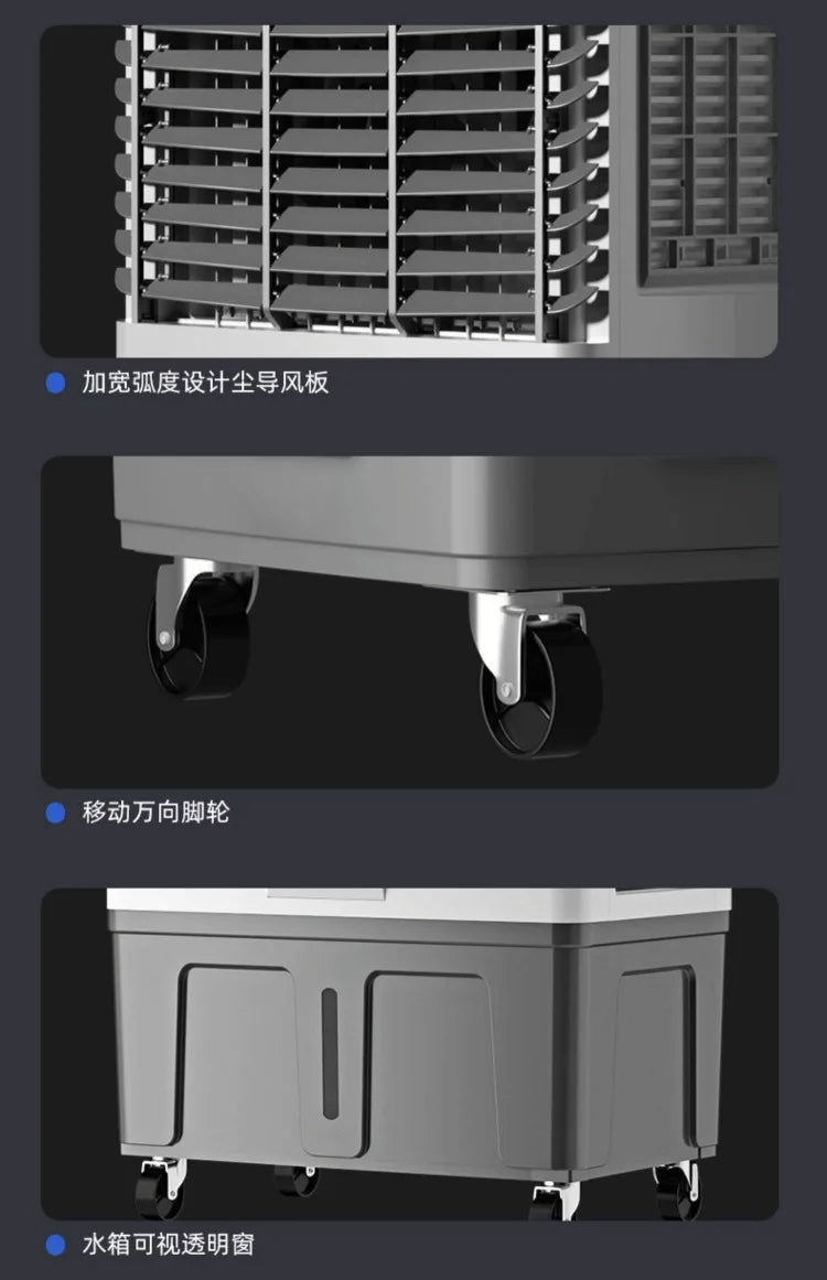 Chigo Air Cooling Fan with Ice Box Powerful Cooling for Hot Summer Days LYH