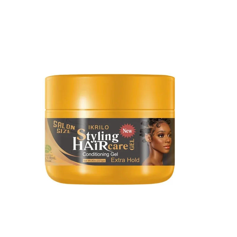 Best Selling Strong Hold Hair Gel - Professional Braiding Gel Non-Sticky Hair Styling Gel Long-Lasting Hold No Residue Hair Care