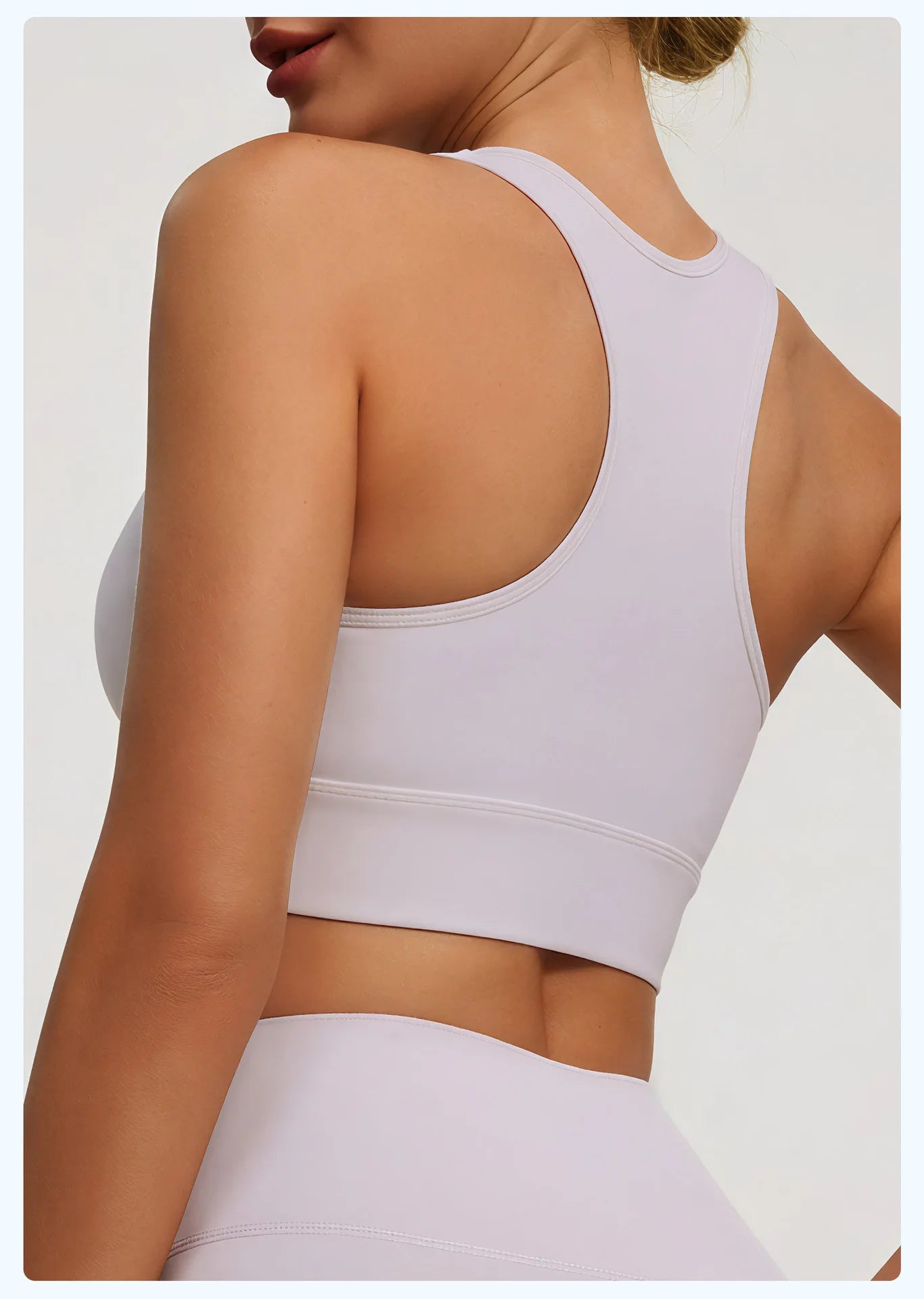 New Women's Sports Yoga Tank Top Halter Neck, Sexy Running Bra with Built-in Pads High-Intensity Shock-Absorbing Bra Tennis L