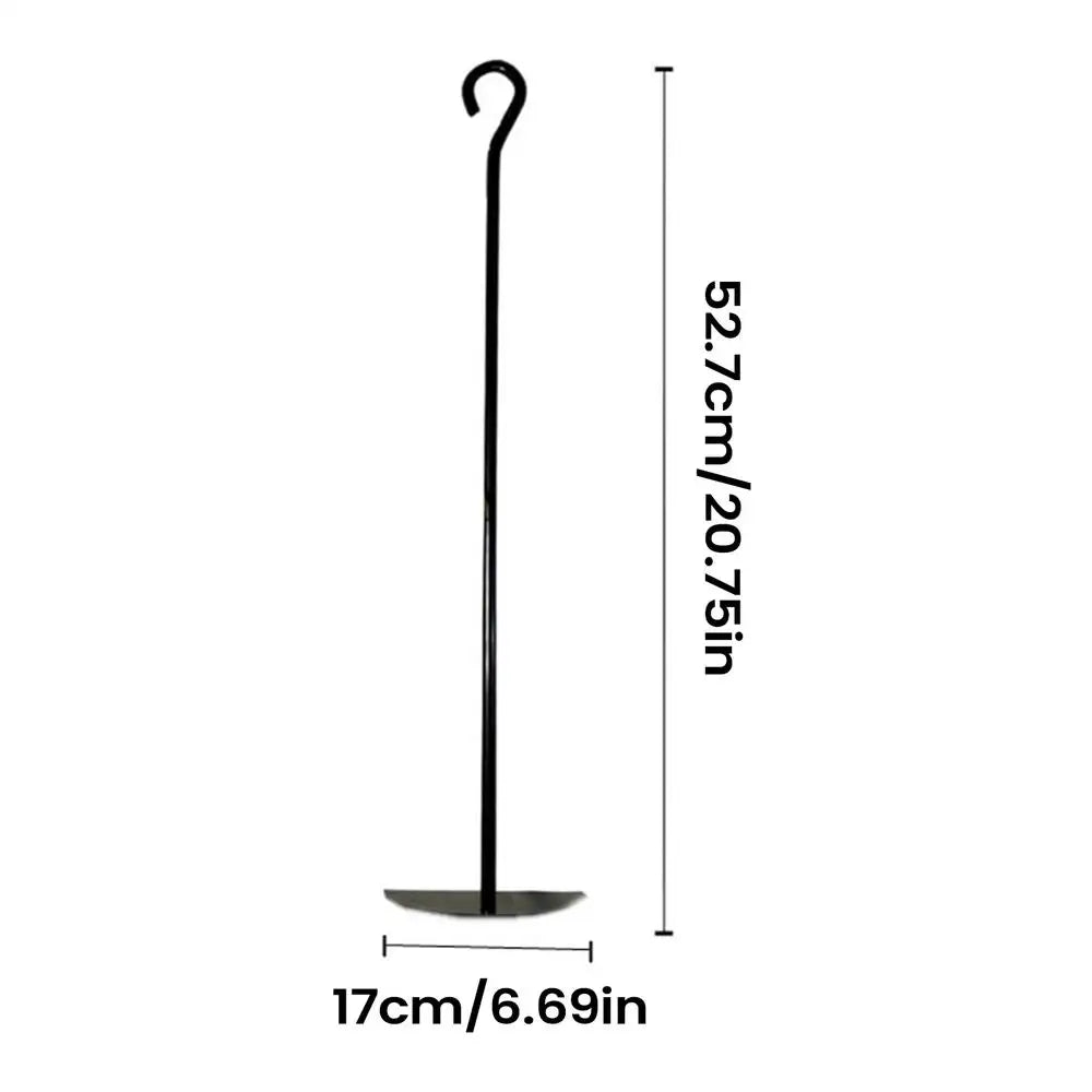 Heavy Duty Charcoal Rake Grill Cleaning Tool Long Handle Scoop Shovel For BBQ Outdoor Stove Wood Burner Oven Accessories