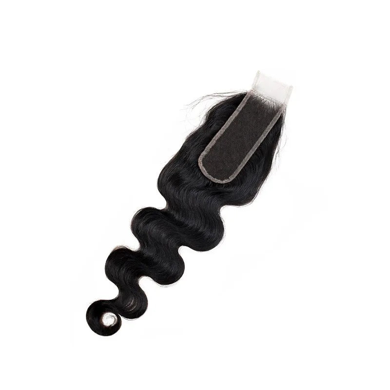 HD Premium 20 Inch 2*6 Lace Closure  Burmese Curly Human Hair Full Hand Weaving Brazilian Virgin Remy for Black Women Wig Making