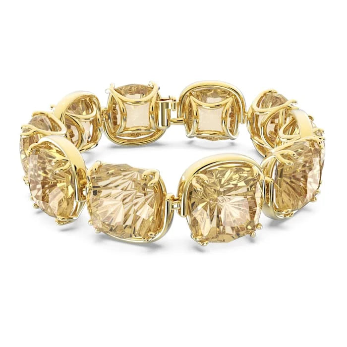 Original 2025 New Trend Fine Jewelry Set Charm Gold Candy Crystal Fashion Necklace Bracelet Earring for Women's Anniversary Gift