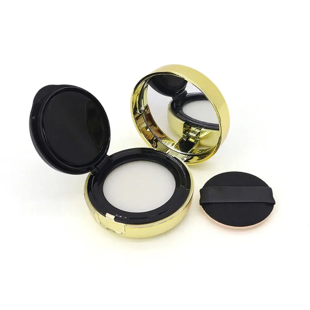 Air Cushion Foundation DIY Box Mini Cute Empty Puff Box Portable Mirror for Bb Cream Cosmetic Makeup Case Container with Sponge