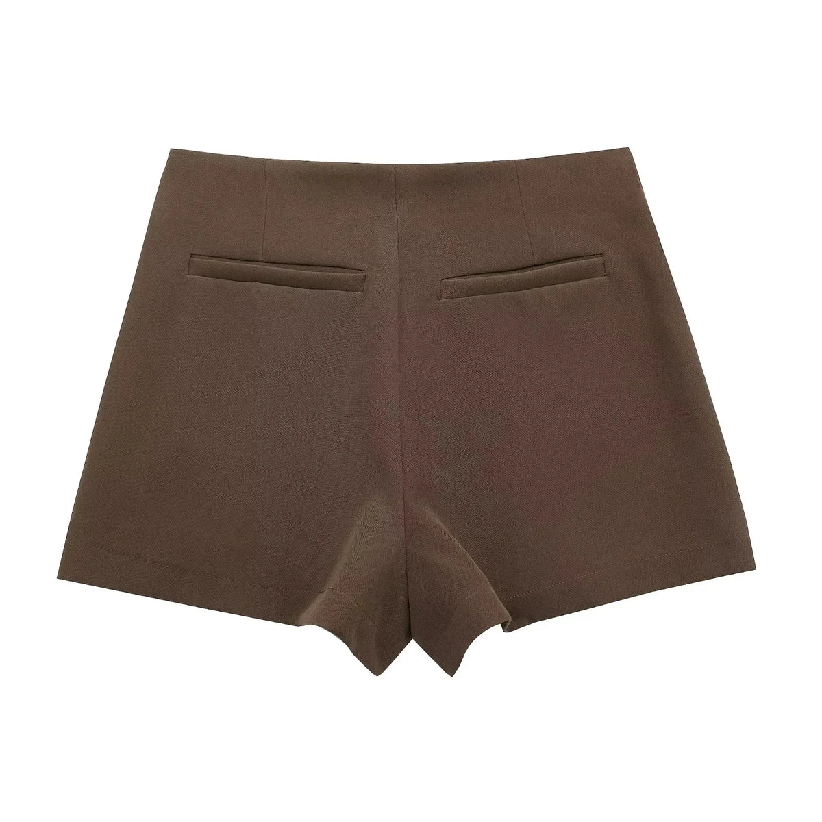 Women's Skort High Waist Brown Skirt Pants Stylish Summer Pink Black Mini Skirt Shorts Asymmetric Casual Off White Skort