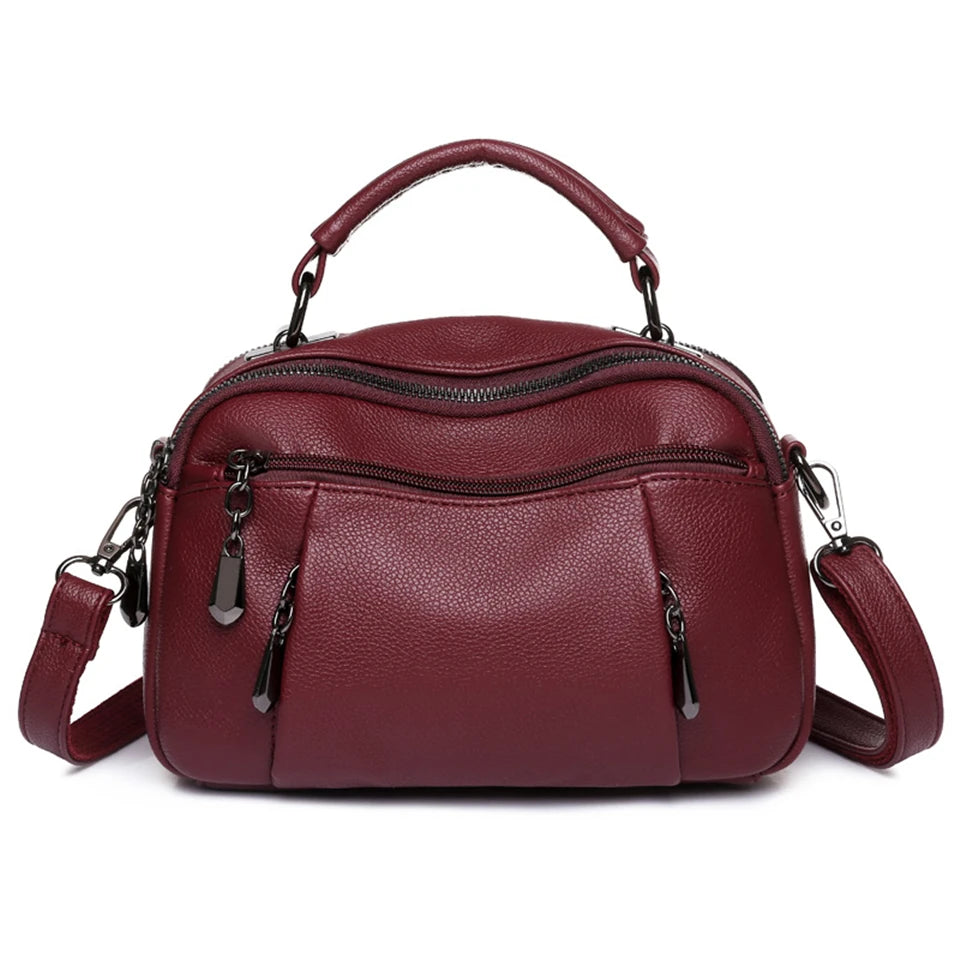 Luxury Women Handbags Designer Brand Leather Shoulder Bag Female Fashion Crossbody Bags for Women Clutch Purse Sac A Main