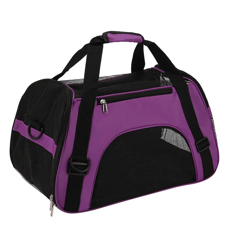 Portable Dog Cat Carrier Bag Pet Puppy Travel Bags Breathable Mesh Small Dog Cat Dogs Outdoor Tent Carrier Outgoing Pets Handbag