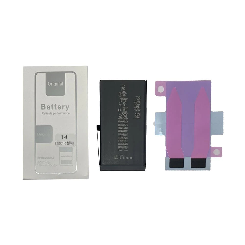 5Pcs/lot Diagnostic Battery For iPhone 12 14 13mini 15ProMax Show Genuine Parts 100% Healthy No Need Older BMS No Message Pop Up