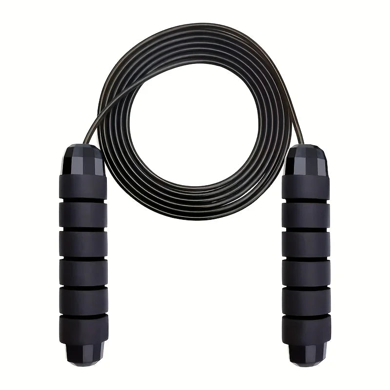 Fitness Adjustable Jump Rope, Workout Jump Rope, Tangle-Free Fast Jump Rope, Ball Bearing Swivels for Men and Women, Aerobic