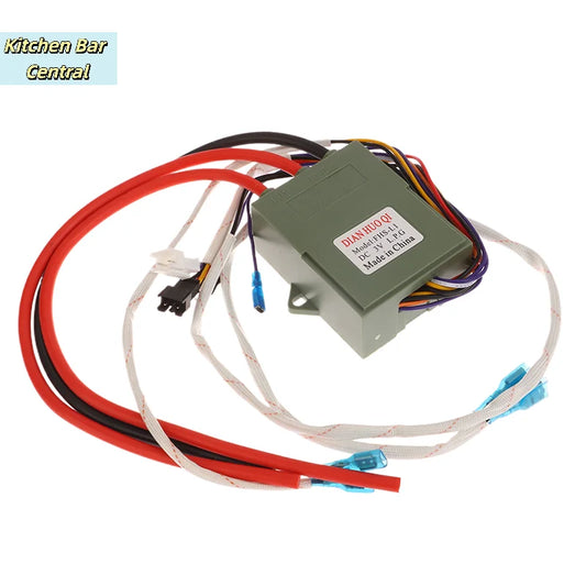 【DC 3V Gas Stove Double Ignition With Temperature Control And Display Pulse Igniter 12 Wires For Gas Water Heater】
