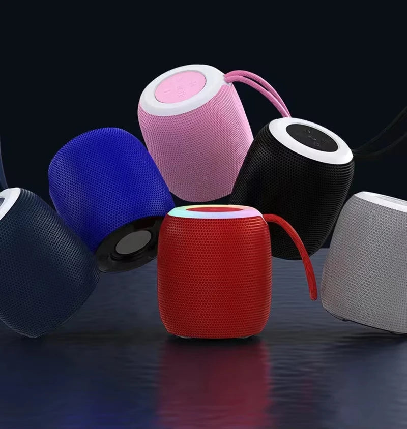 Lenovo Mini Bluetooth Speaker with Lanyard Portable Outdoor Home Mini Speaker with Deep Bass Travel Essentials Valentines