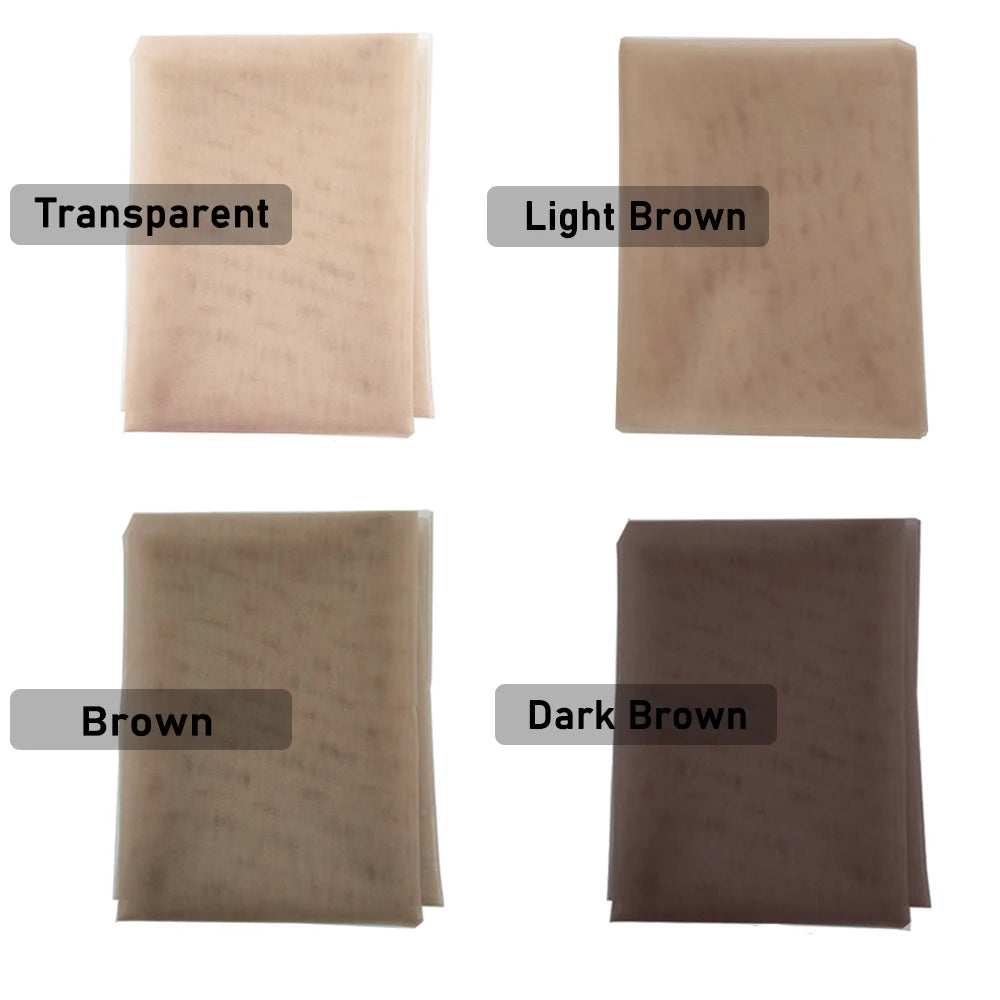 1/4 HD Ultra-Thin Invisible Swiss Lace for Wig Making, DIY, Beginners - Breathable Soft Lace Front Closure, Wig Cap, Hair Access