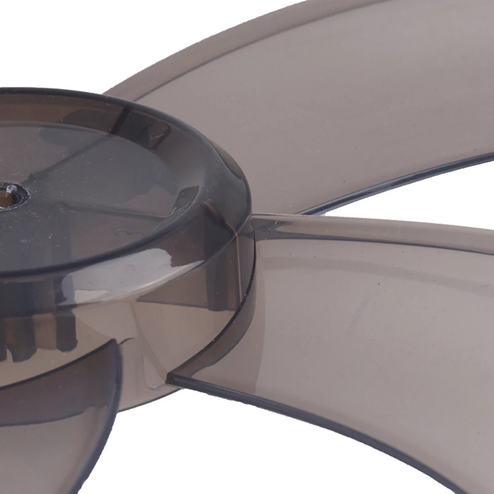 16 Inch Five Leaf Replacement Fan Blade With Nut Cover For Stand Fans And Desk Fans Plastic Material For Household Use