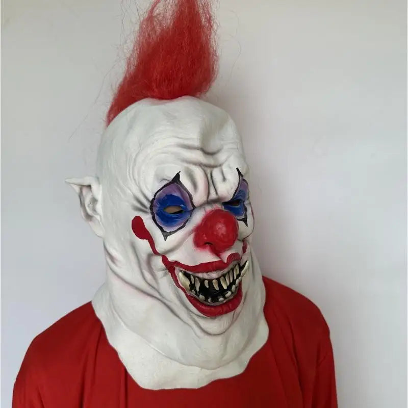 Halloween Various Clown Mask Cosplay Party Mask Latex Masks Helmet NPC Funny Prank Scare Headgear Bar Party Costume Props Mask