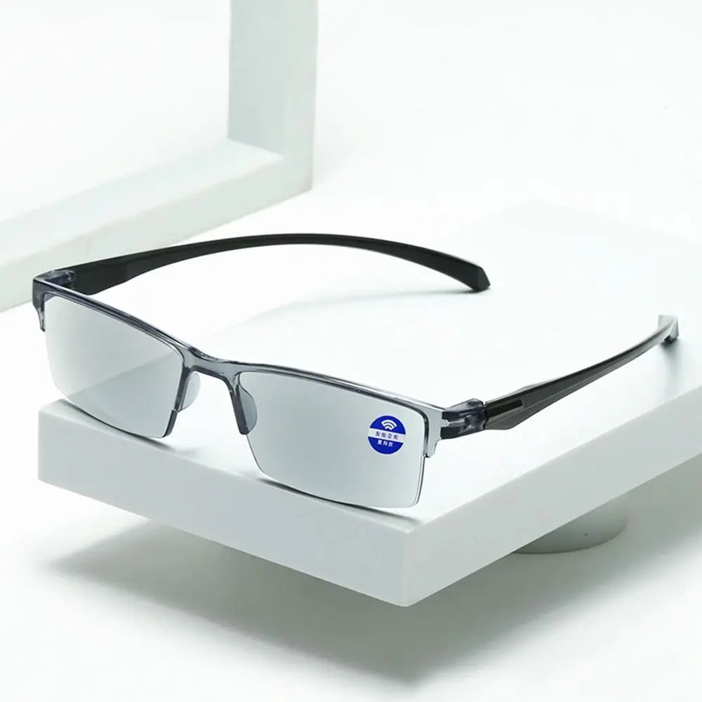 Autofocus Elegant Power Anti-Blue Light Reading Glasses Smart Anti Blue Ray Hyperopia Glasses PC Near Far Zoom Eyeglasses
