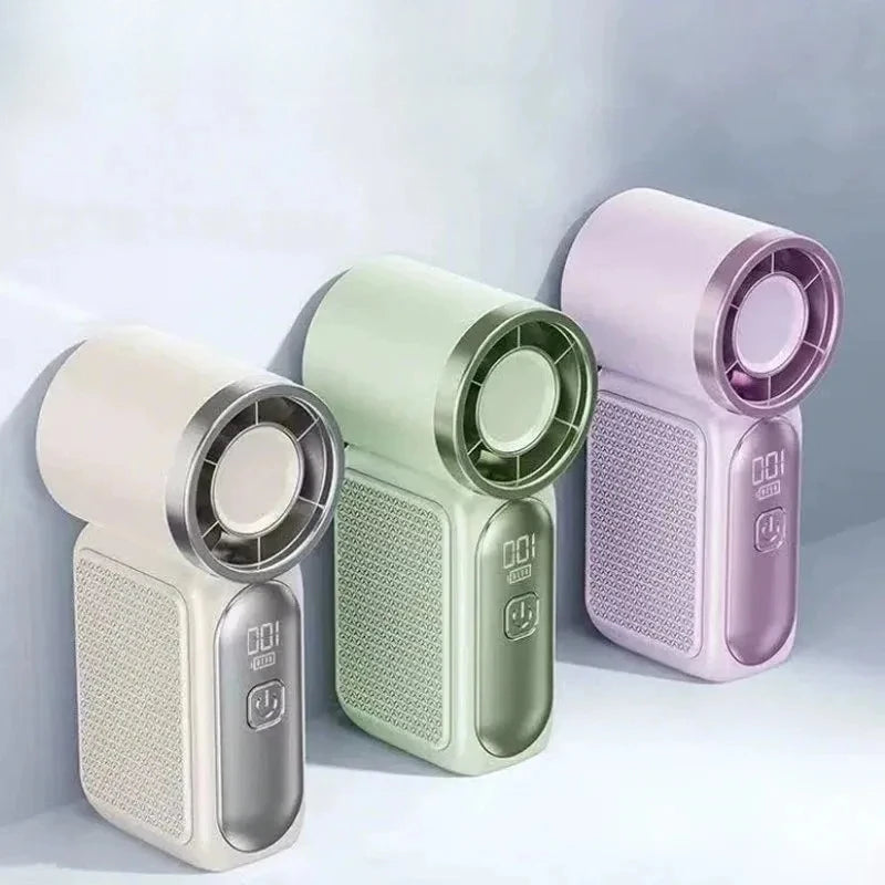 Foldable Handheld Fans Save Valuable Space in Bags, Making Them Perfect for Commuting.