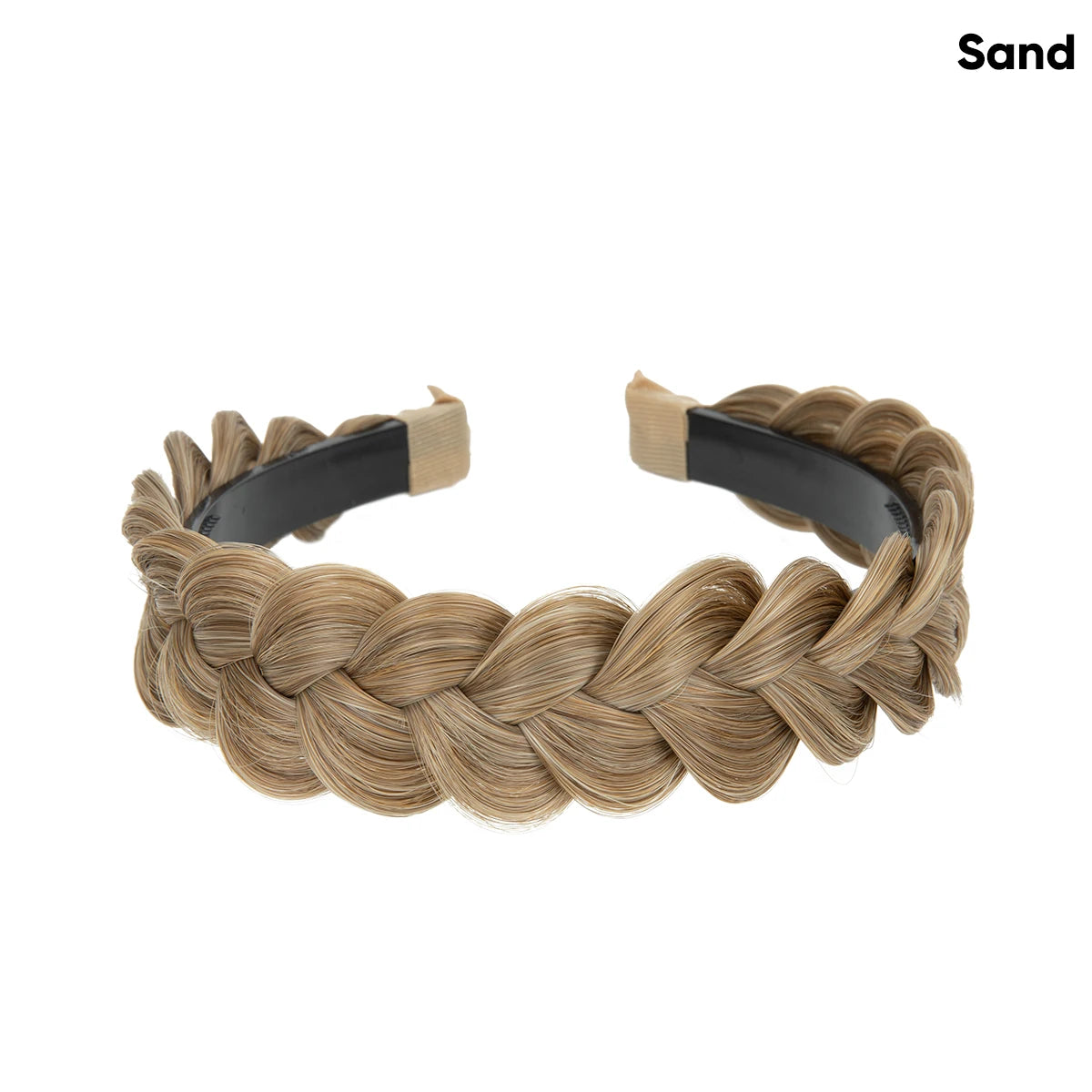 SARLA High-Quality Synthetic Fiber Braided Headband Wig, Fishtail Braid Headband, Bohemian Style Women's Hair Accessory Wig, sui