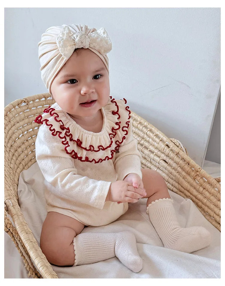 baby girls rompers cute cotton baby boys onesie triangle climbing suit