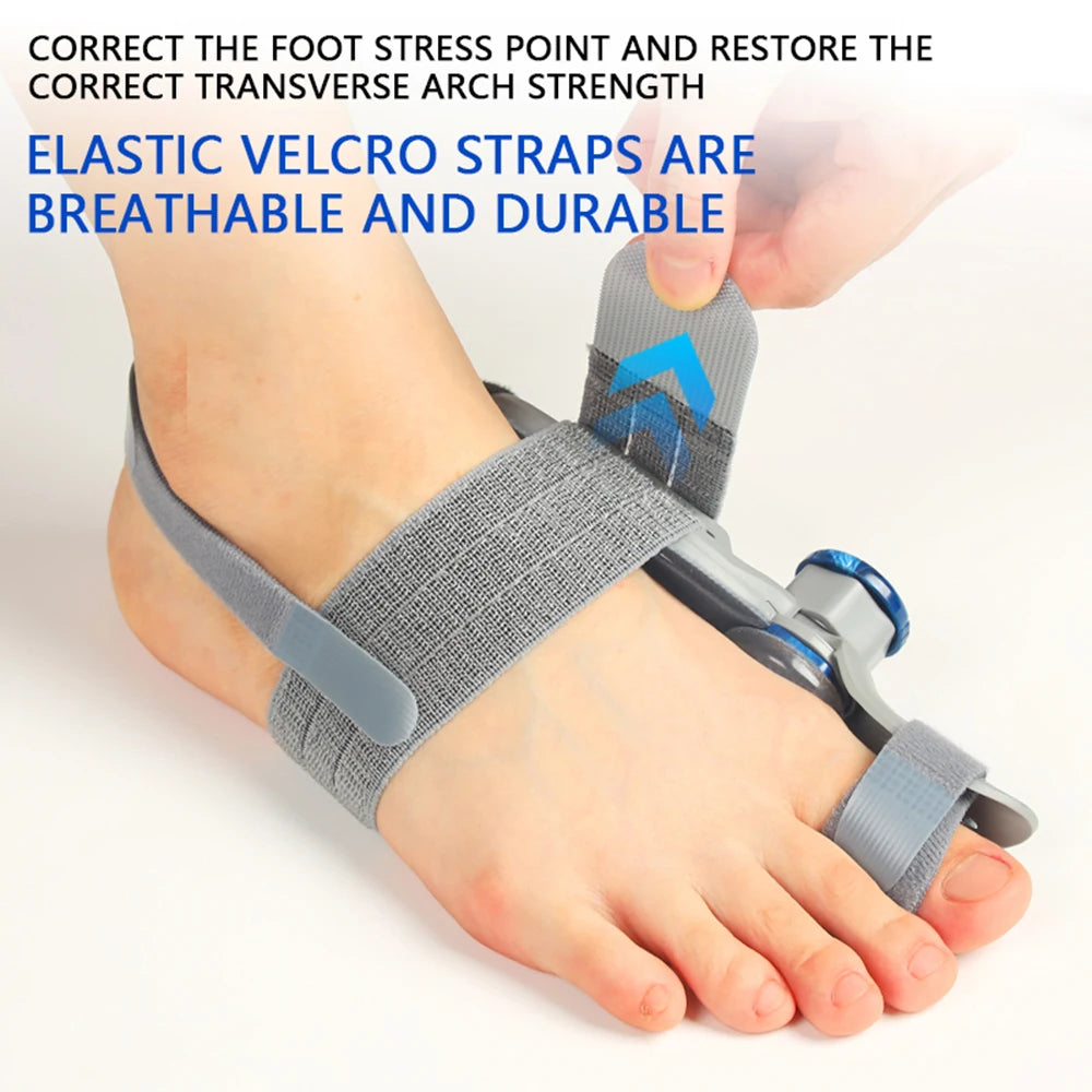 Bunion Adjuster Knob Adjustable Foot Hallux Valgus Braces Toe Straightener Pedicure Finger Toe Adjuster Unisex