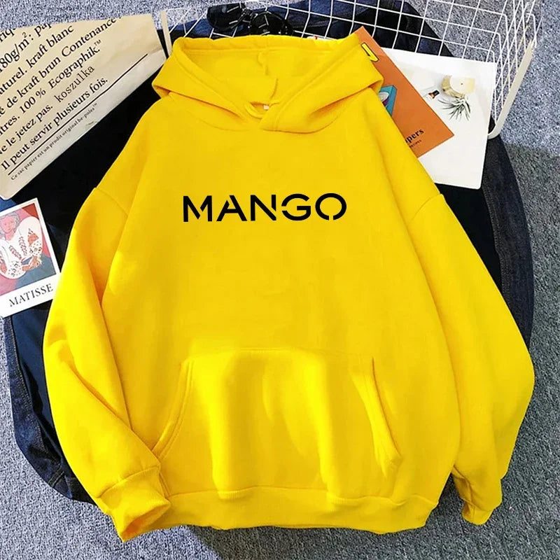 2025 New Arrival Woman Hooded Sweatshirt Urban Casual Fashion Long Sleeve Pullover Female Home Outdoor Comfort Loose Warm Hoodie