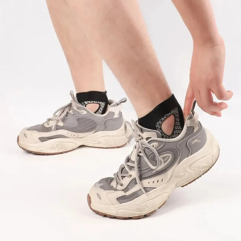 1-10pcs S/M/L  Adjustable Elastic Ankle Wrap Breathable Thin Heel Support Sports Compression for Running  Sprain Prevention