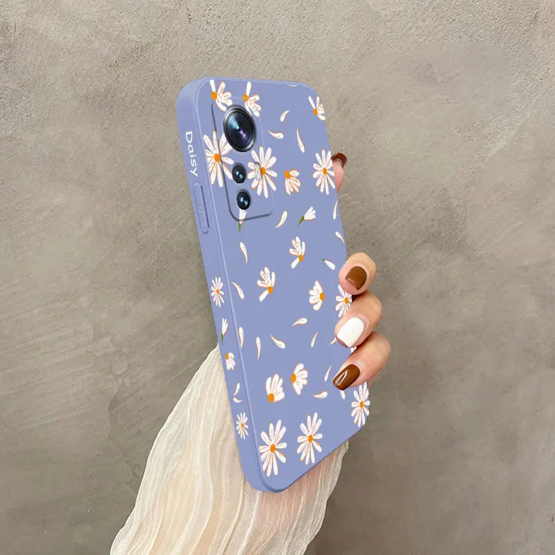 Daisies Fly Phone Case For Xiaomi Mi 13 12 12T 12S 11 11T Ultra 10 10T 9 9T 9SE 8 Pro Lite 5G Liquid Silicone Cover