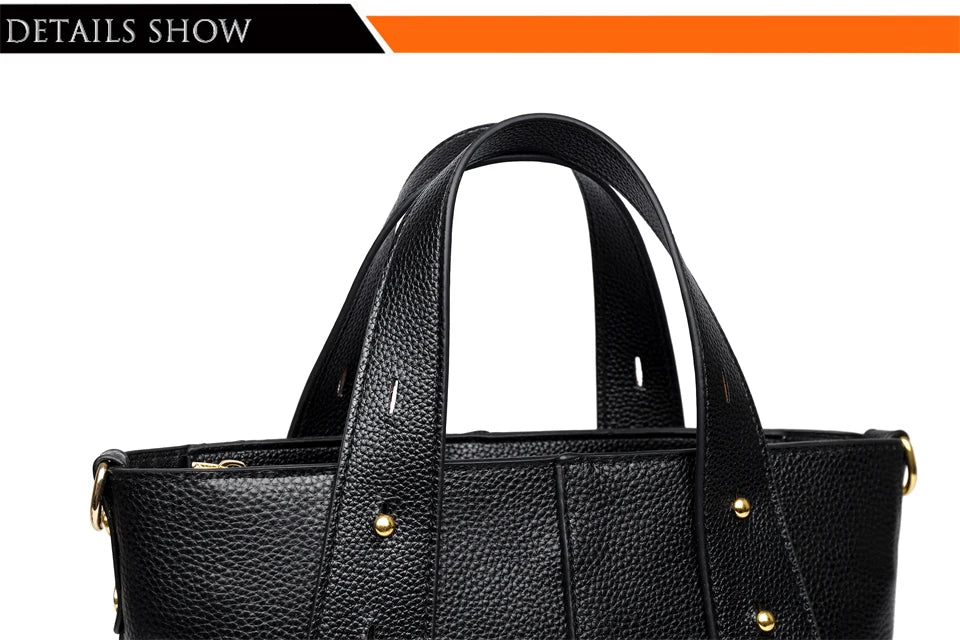 100% Genuine Leather Handbags for Women Fashion Small Shoulder Bag Ladies Cowhide Crossbody Bag Luxury Messenger Bags Designer