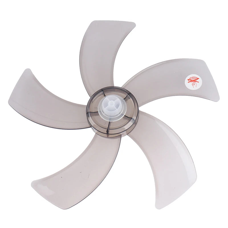 【AD】Hot Sale 1PC 16 Inch Household Plastic Fan Blade Five Leaves With Nut Cover For Pedestal Fan