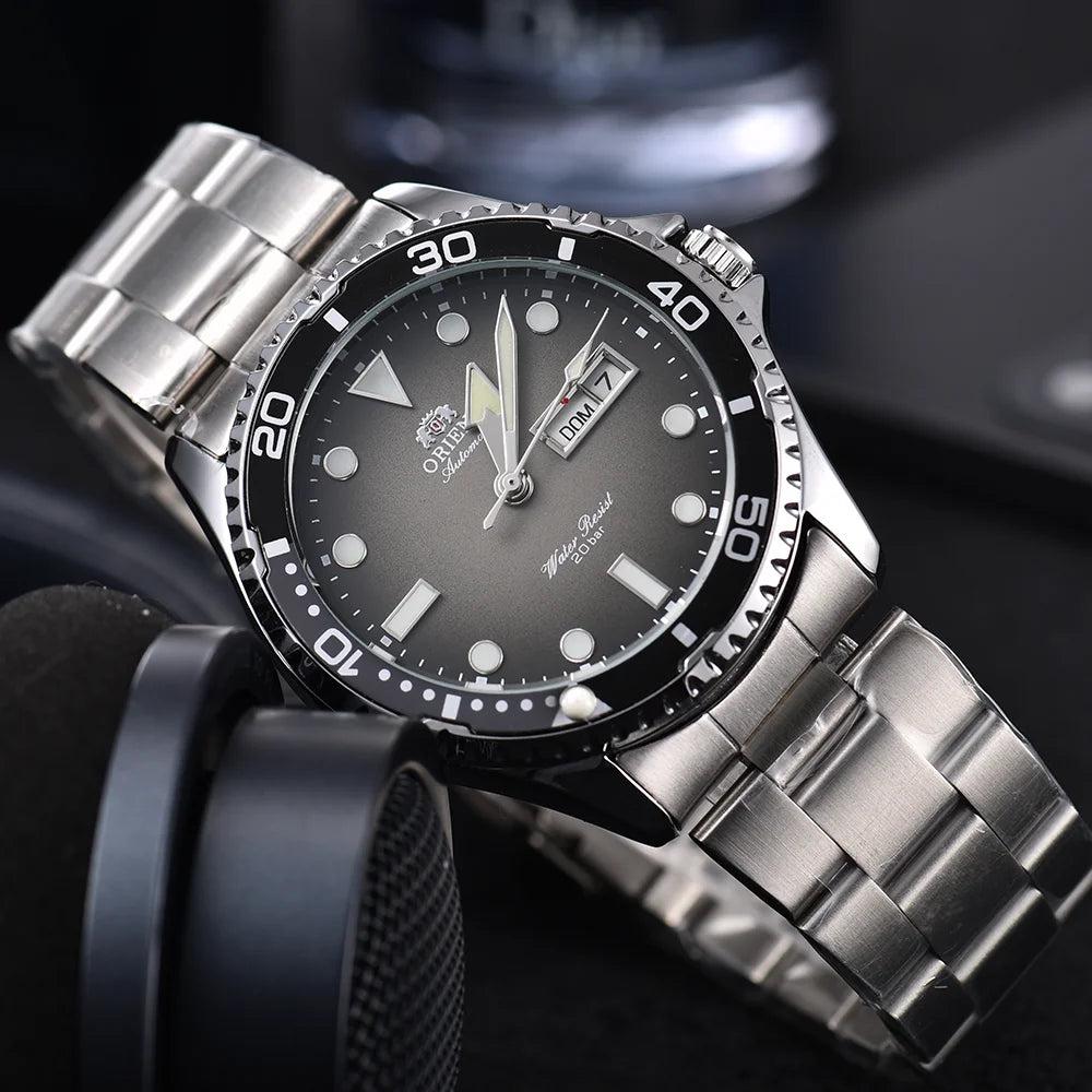 Top AAA Top Quality AAA Orient Original Brand Watches For Mens Orient Automatic Mechanical Wristwatch Luxury AAA Male Clockss