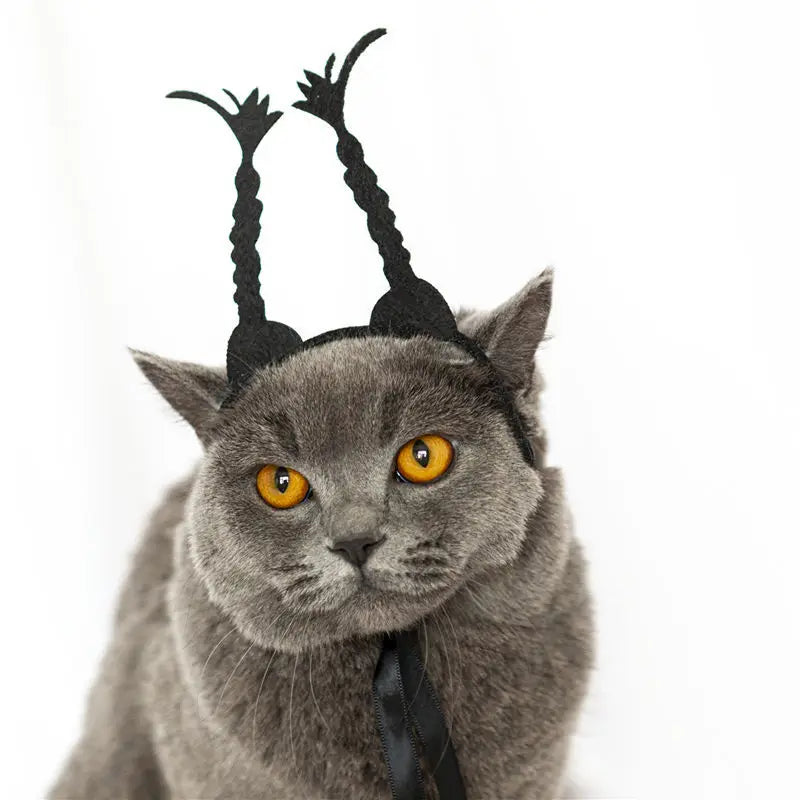 Pet Costume Funny Headwear for Cat Puppy Dog Halloween Photography Props Party Supplies Pet Accessories