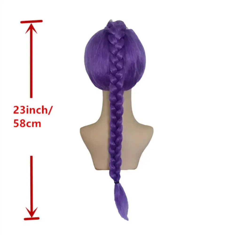 Halloween Costume Rumi Cosplay Kpop Warrior Costume Wig Disguise Rummy Girl Birthday Party Gift Carnival Performance Clothes Set