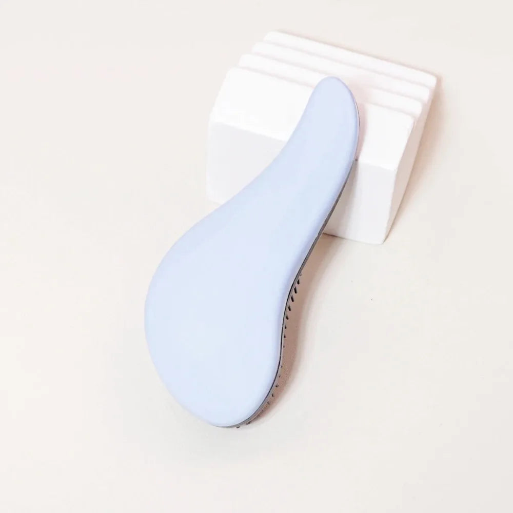 Antistatic Massage Detangling Brush, Wet Curly Hair Winding Shower Brush, Salon Hairdressing Tool, Ideal for Real Hair Wigs
