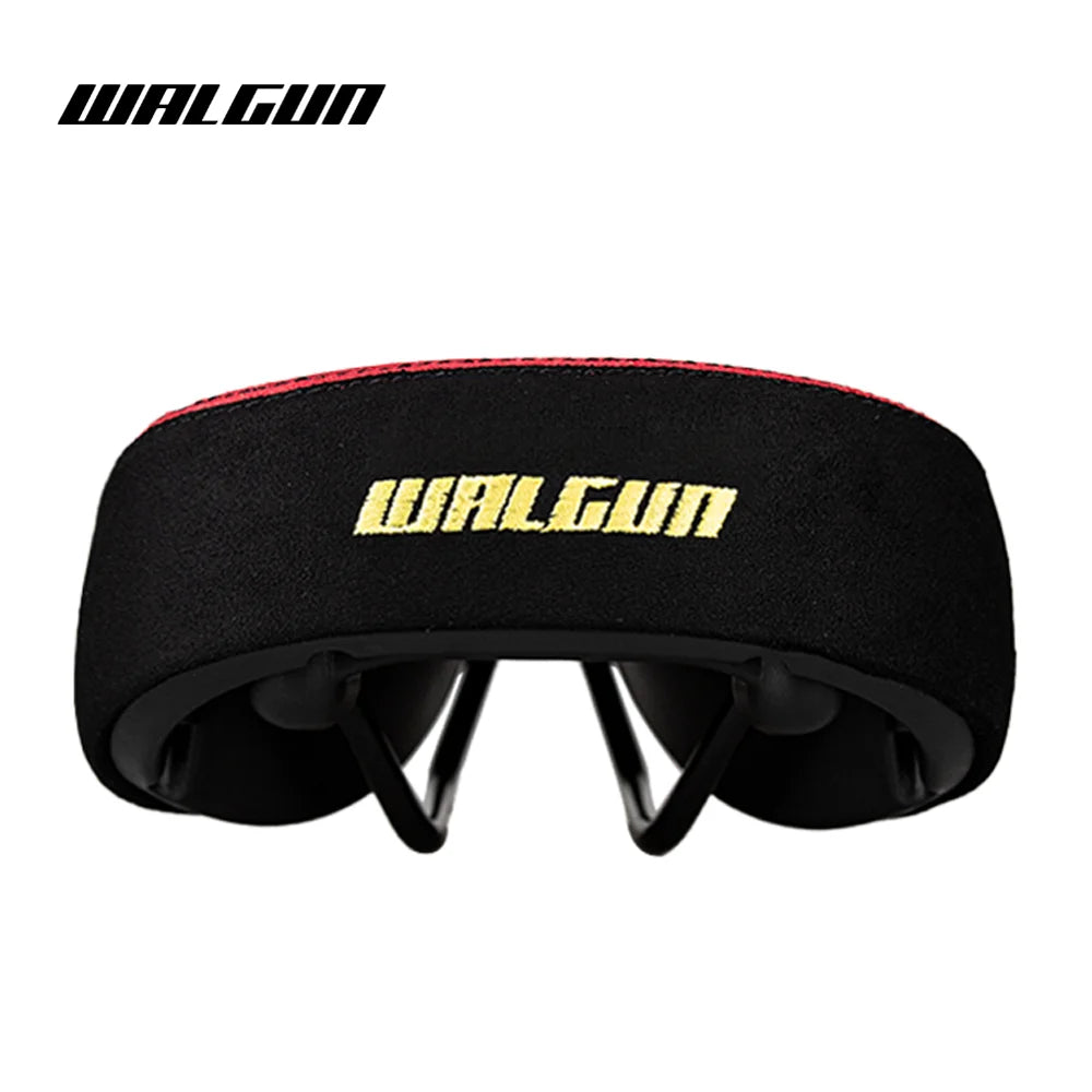 WALGUN BMX Bicycle Saddle Dirt Jump Cruiser Bike Seat with Embroidery Freestyle Racing Dowbhill Saddle MTB 265*170 Cycling Parts