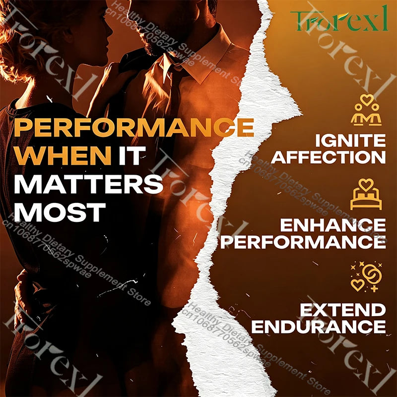 Male-Specific Enhancing Tablets - Premium Tri-Color Maca Root Blend, Self-Confidence Restoration, Stabilize Daily Stamina