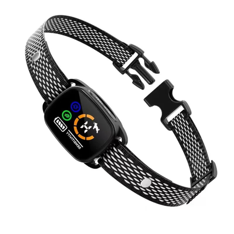Anti Bark Collar, Dog Training, Vibration Shock Collar, Smart Color Screen