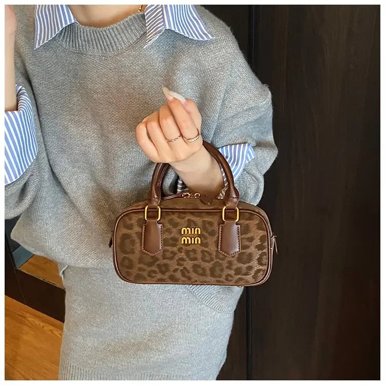 Original Square Leather Satchel Handbag Women Designer Tote Shoulder Crossbody Purse Luxury Diaper Bag