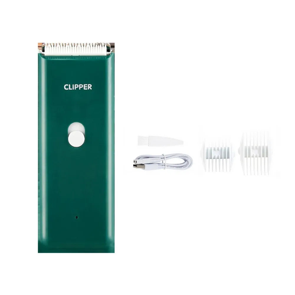 Professional Dog Hair Clipper Waterproof Low Noise Pet Hair Trimmer Wireless Mute Cat Grooming Clipper Home Use