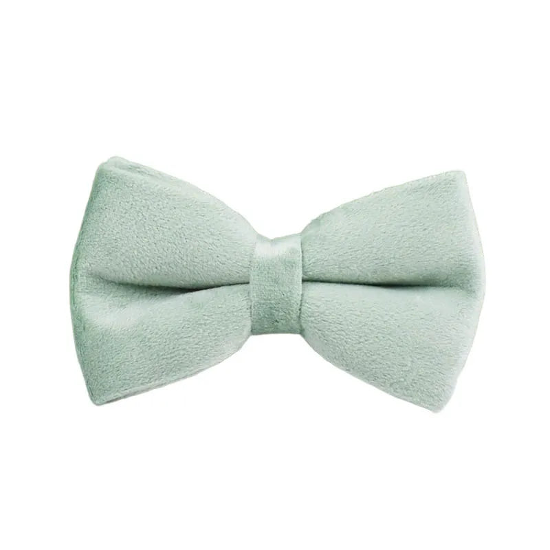 Mint Green Velvet Dog Collar And Leash Set For Dogs Custom Engraved Nameplate Pet Supplies Dog Leash Velvet 17