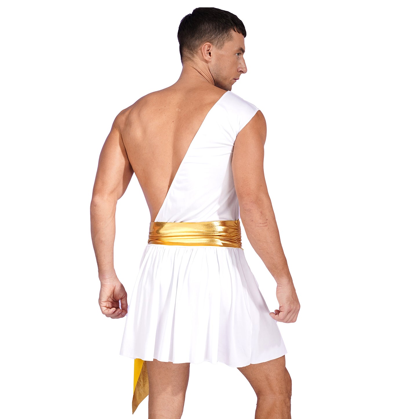 Halloween Adult Cosplay Complete Set Ancient Greek God Gladiator Clothing Mythical Prince Aladin Party Performance Costume