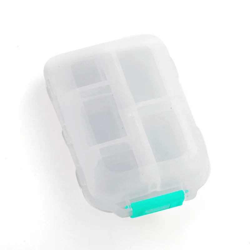 Travel Pill Organizer Moisture Proof Pills Box for Pocket Purse Daily Pill Case Portable Medicine Vitamin Holder Container
