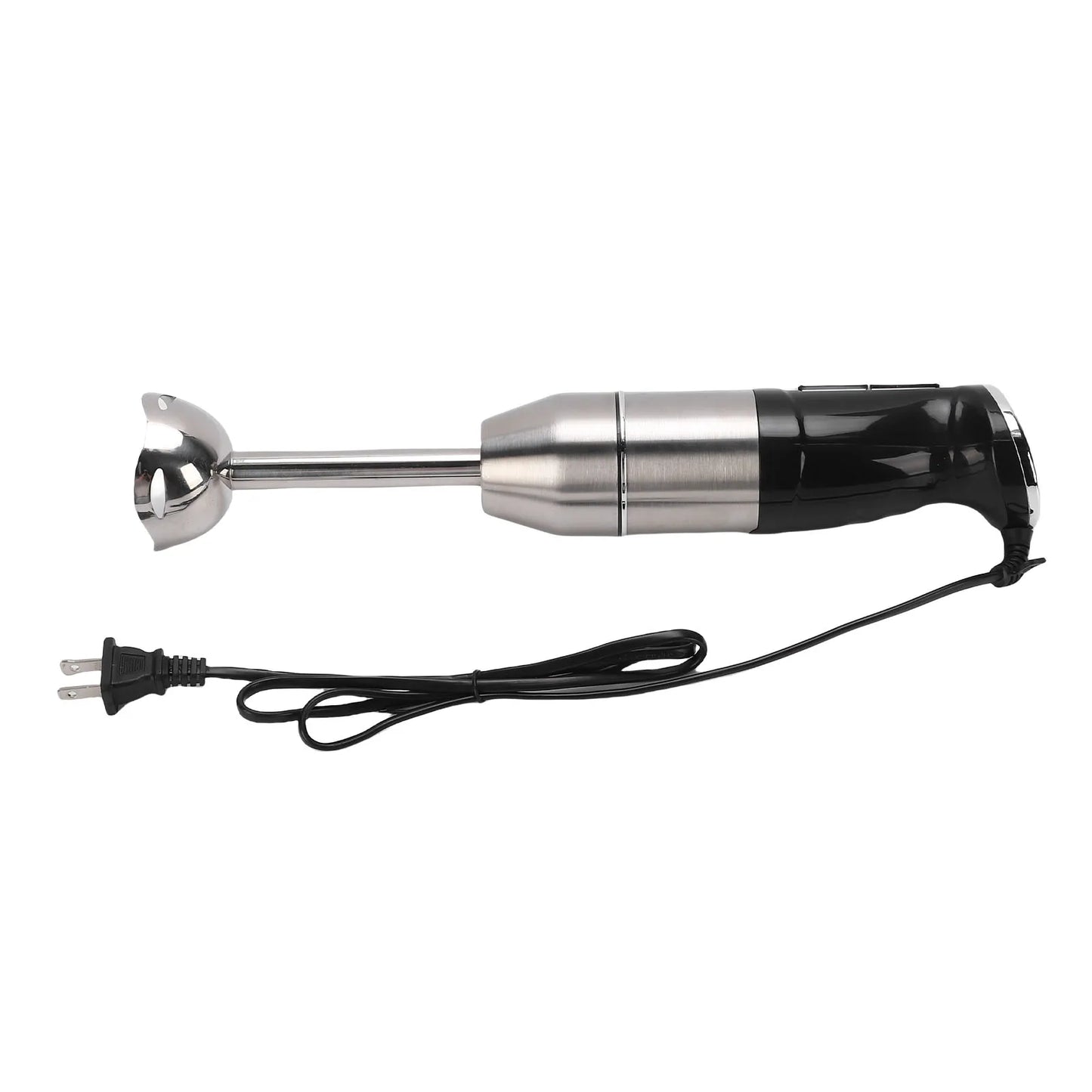 Immersion Hand Blender 400W Electric Handheld Portable Stick Mixer for Effortless Blending Smoothies Shakes Puree Round
