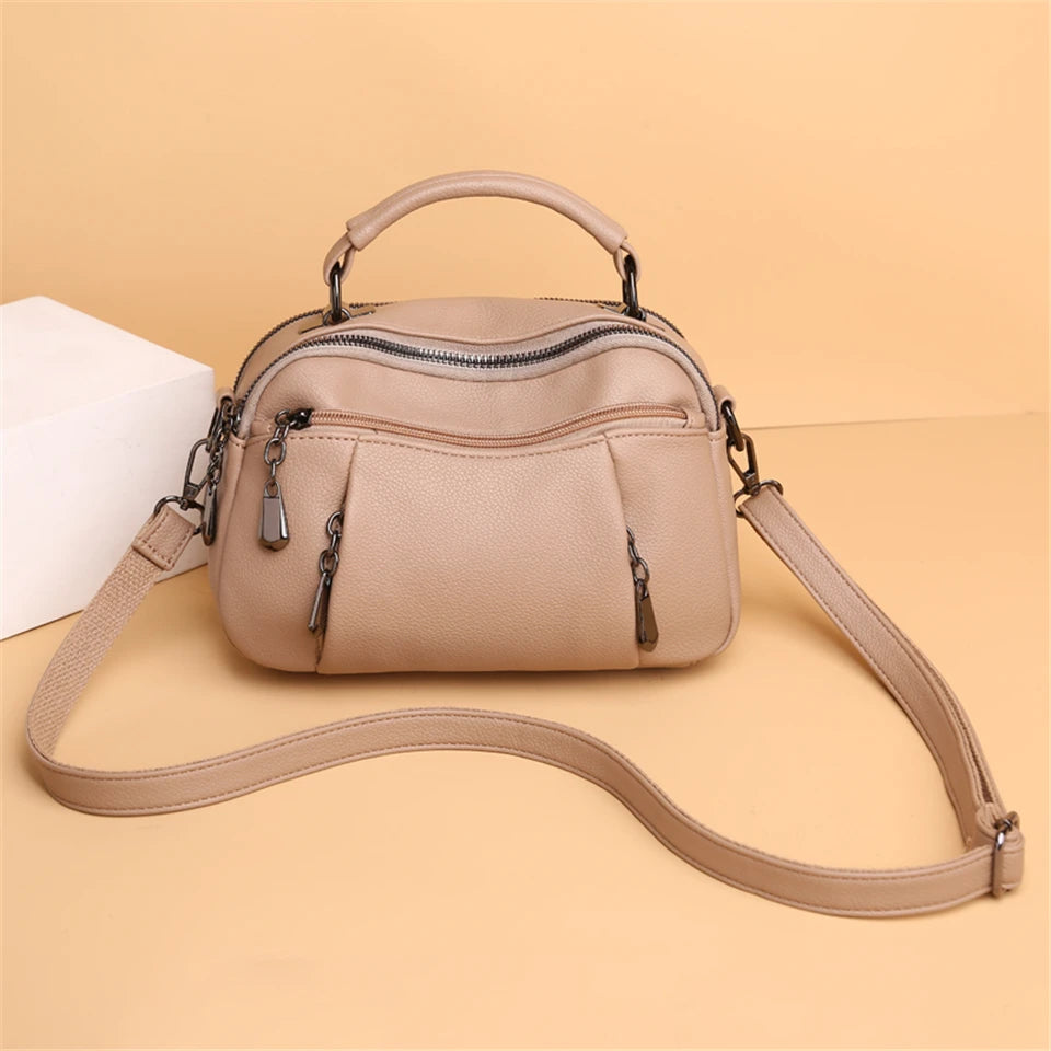 Luxury Women Handbags Designer Brand Leather Shoulder Bag Female Fashion Crossbody Bags for Women Clutch Purse Sac A Main