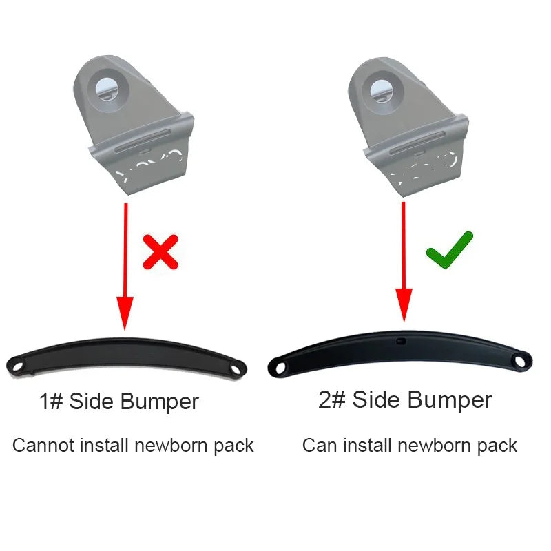 COLU KID® Baby Stroller Accessories Side Fence Armrest Side Bumper Organizer Part Compatible with  Yoya yoyo yoyo2  Babytime