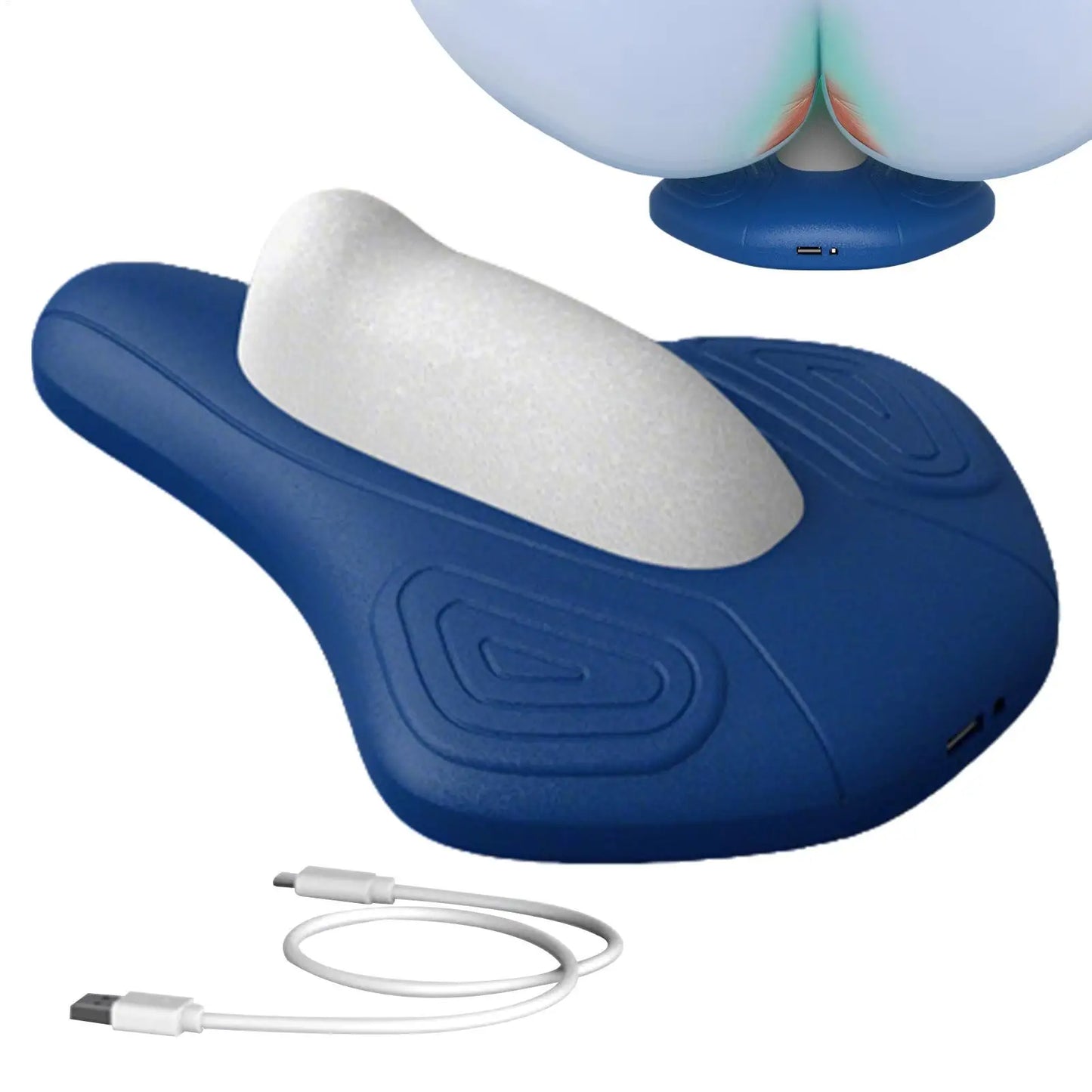 Pelvic Floor Muscle Trainer 4-Mode Massage Repair Cushion USB Rechargeable Electric Sphincter Bladder Exerciser for Men Women