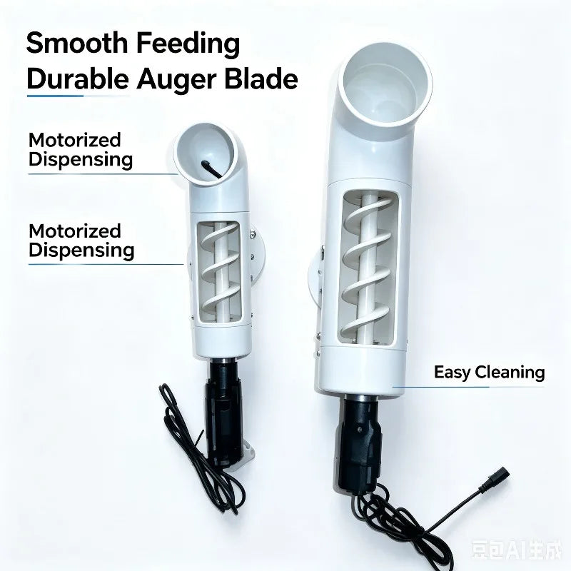 Waterproof Automatic Timing Poultry Feeder Auto Timed Feeding Hardware For Chicken Duck Pigeon Backyard Farm Breeding Daily