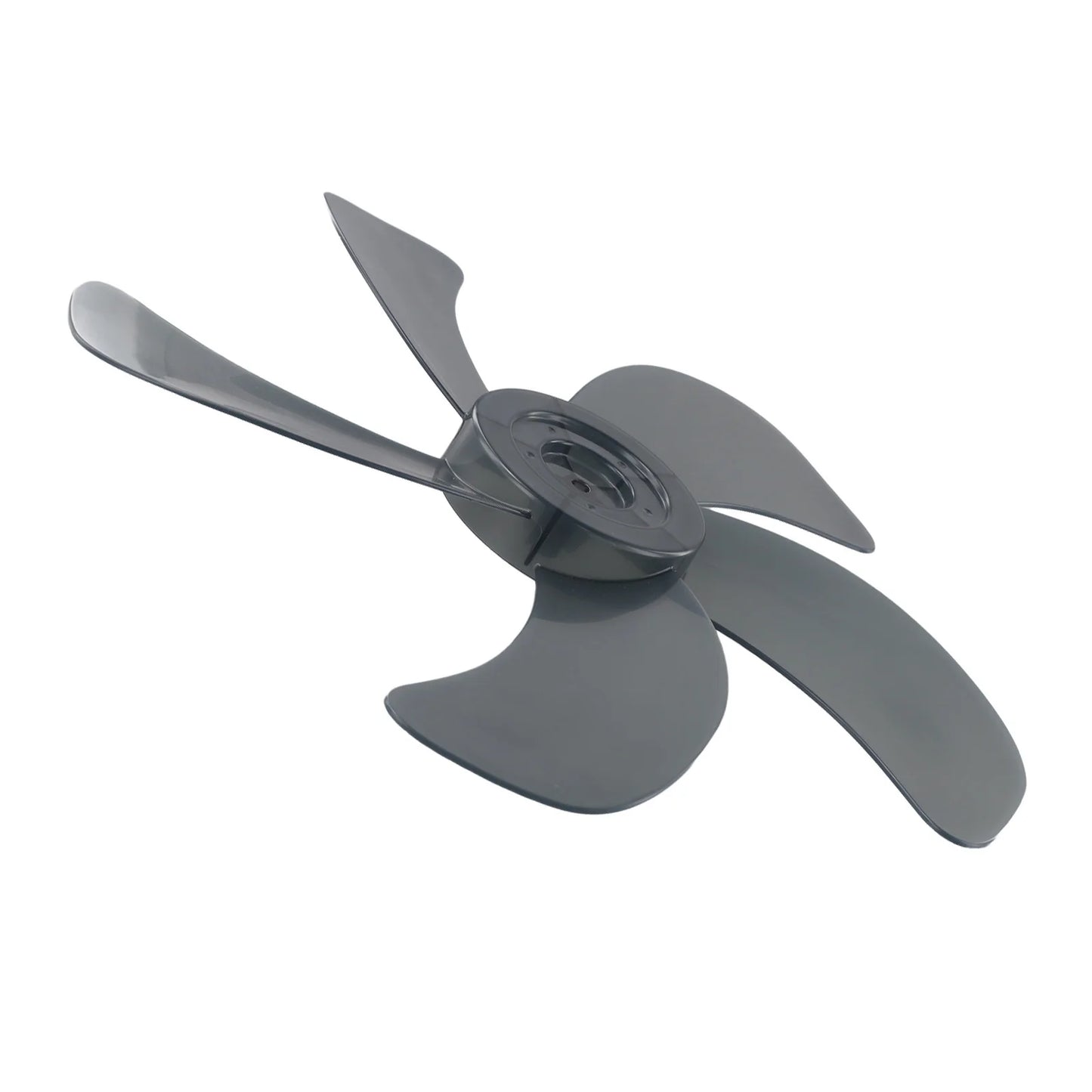 1 Pcs 16 Inch Household Plastic Fan Blade Five Leaves With Nut Cover For Pedestal Fan Table Fanner Accessory