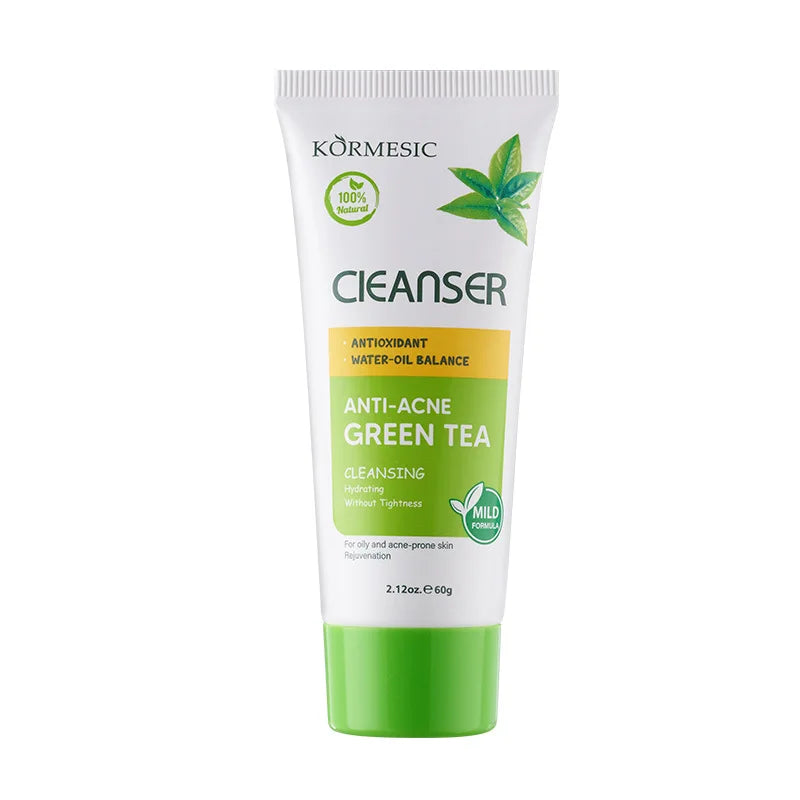 Salicylic Acid Acne Removing Facial Cleanser Natural Herbs Deep Cleaning Pores Oil Control Lighten Acne Moisturizing Skin Care