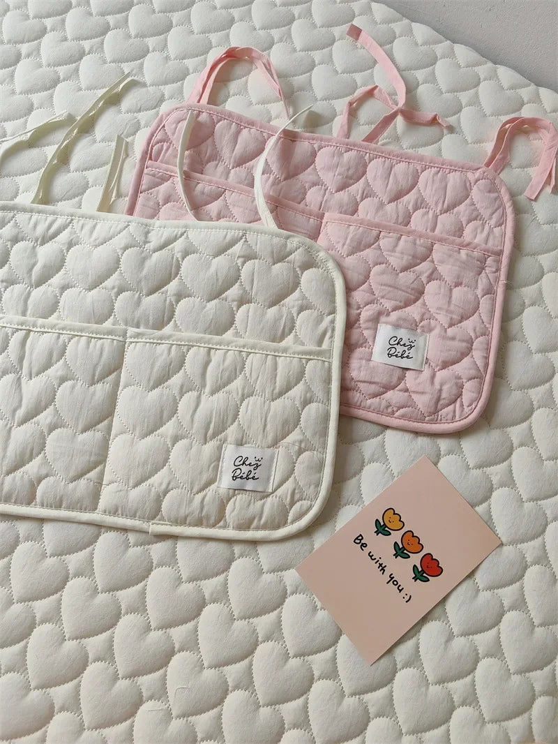 Baby Crib Organizer Hanging Storage Bag Stroller Bag Diaper Diaper Baby Bottle Baby Toy Storage Bag Portable Bottle Diaper Toy