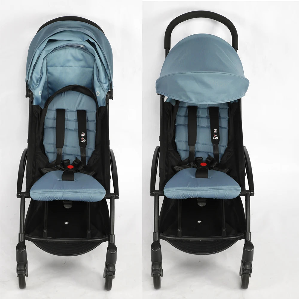 175° Stroller Hood&Seat Liner For Babyzen Yoyo Canopy Cover Cushion Fit YOYO2/YOYA Pram Sunshade 1:1 Fabric Stroller Accessories