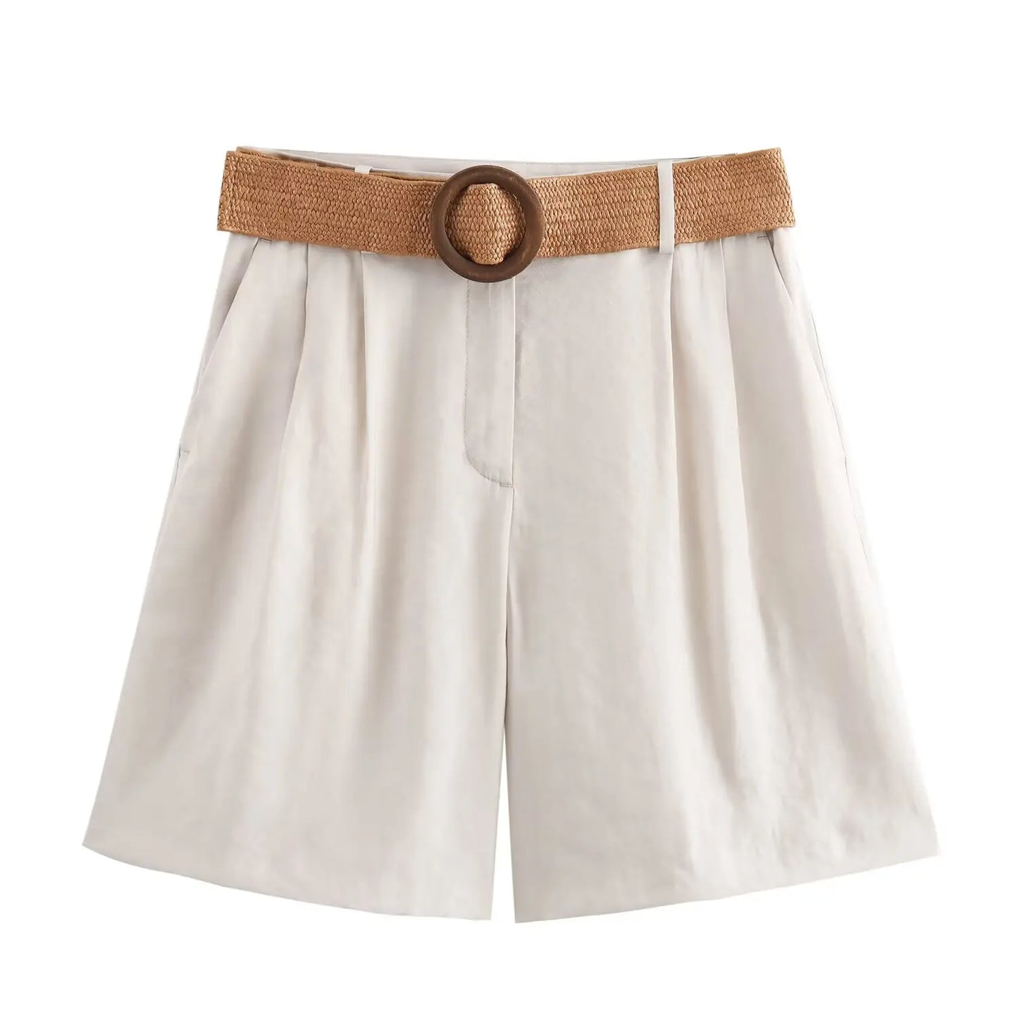 Women's Shorts High Waist Y2k Belt Short Woman Streetwear Harajuku Baggy Jeans Skort Beach Bermuda Pants Y 2k Summer New